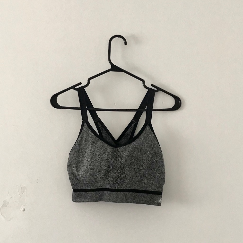New Balance XL grey sports bra